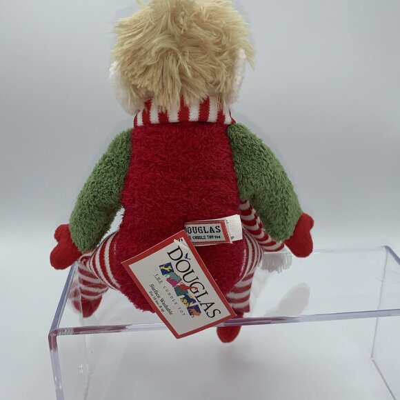 Douglas Cuddle Set Christmas Toy 8 Inches Original Tags Noel Angel And Pixie Elf - Picture 2 of 13